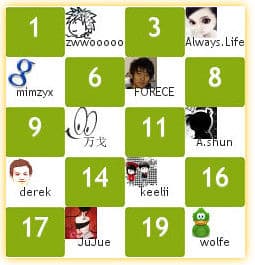 不用插件实现的奇妙读者墙