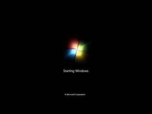启动win7